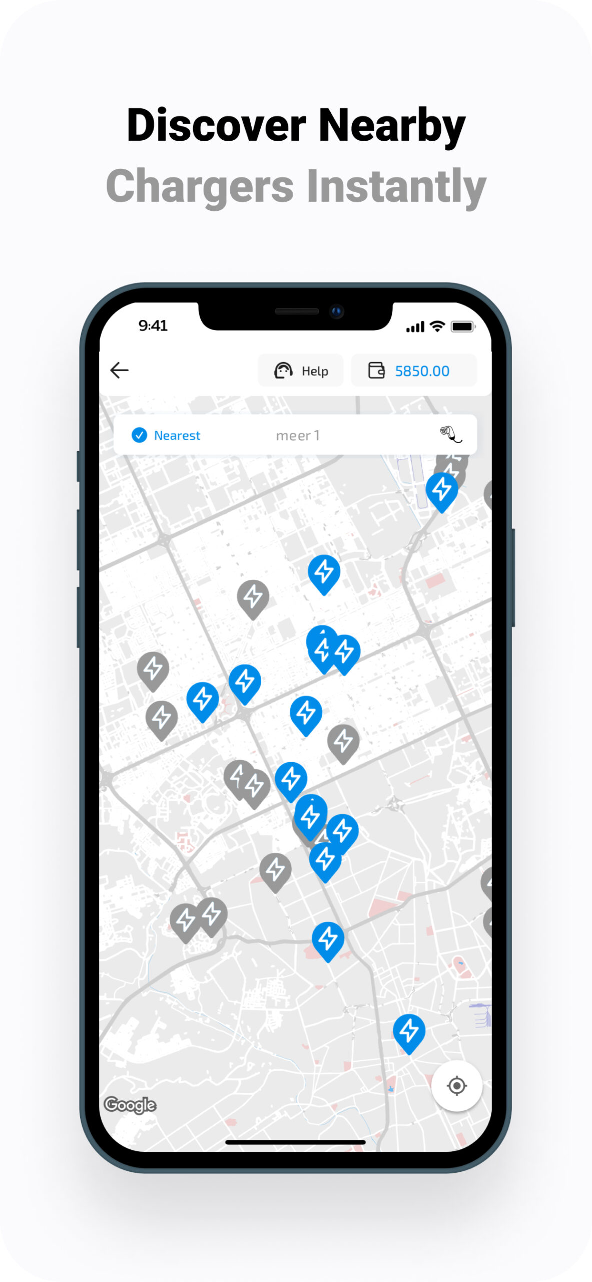 Powerly.app Discover Nearby Chargers